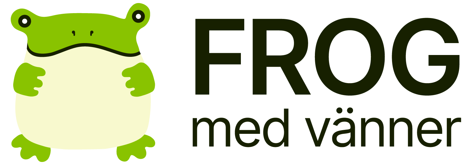 Frog med vänner