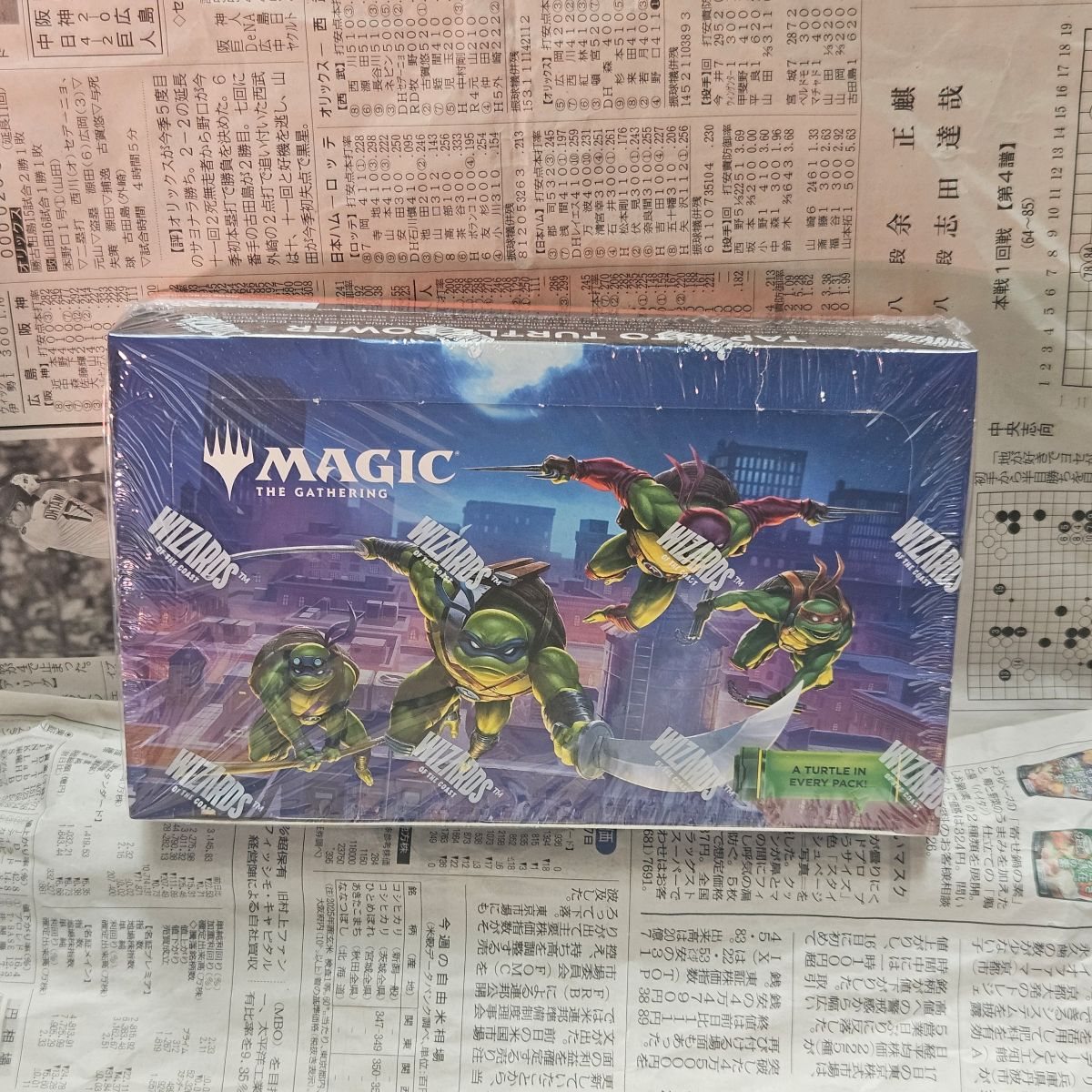 Teenage Mutant Ninja Turtles Play Booster Display