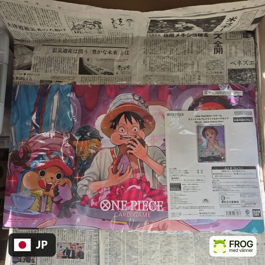 Chopper, Luffy Nami Playmat & Nami Card -Whole Cake Island Arc