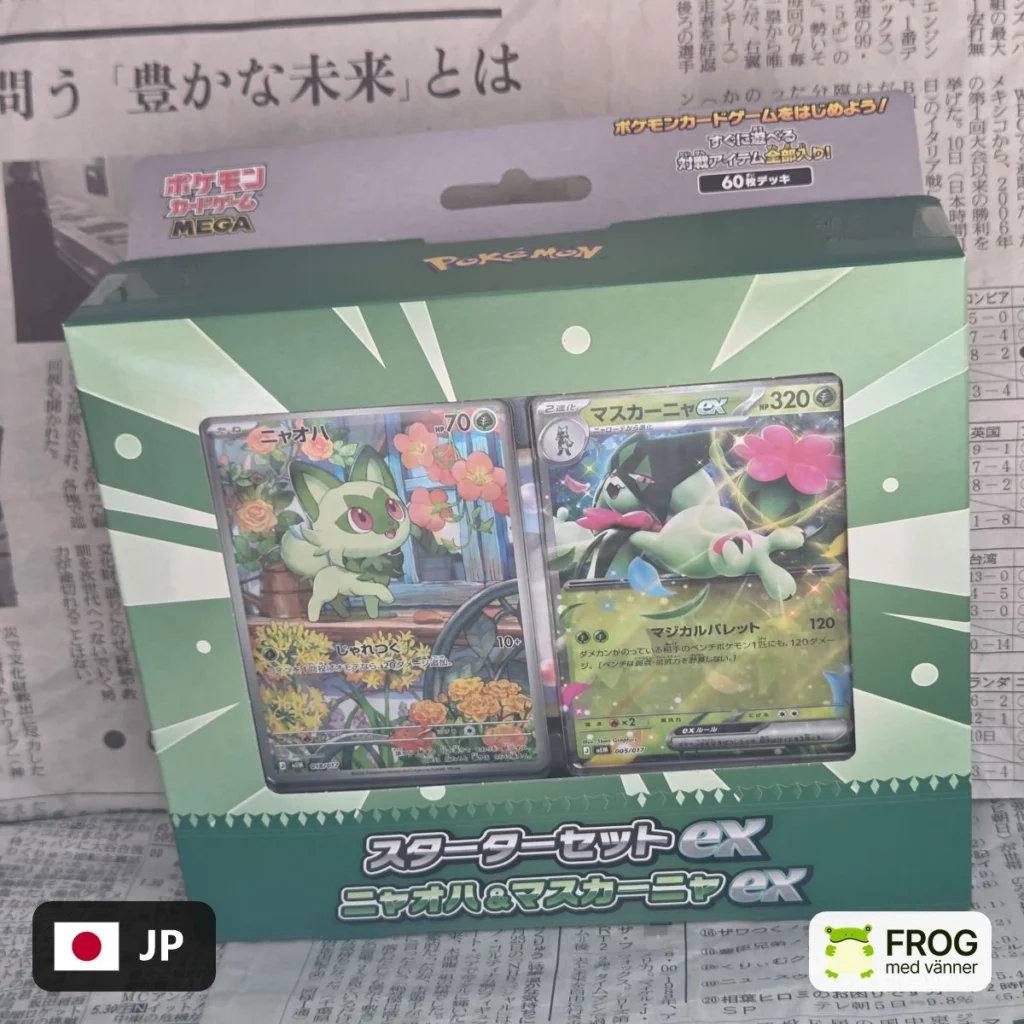 Pokemon Starter Set Mega ex - Nyaoha & Meowscarada ex