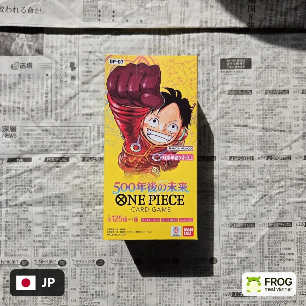 500 Years in the Future OP07 – Japansk One Piece Booster Box