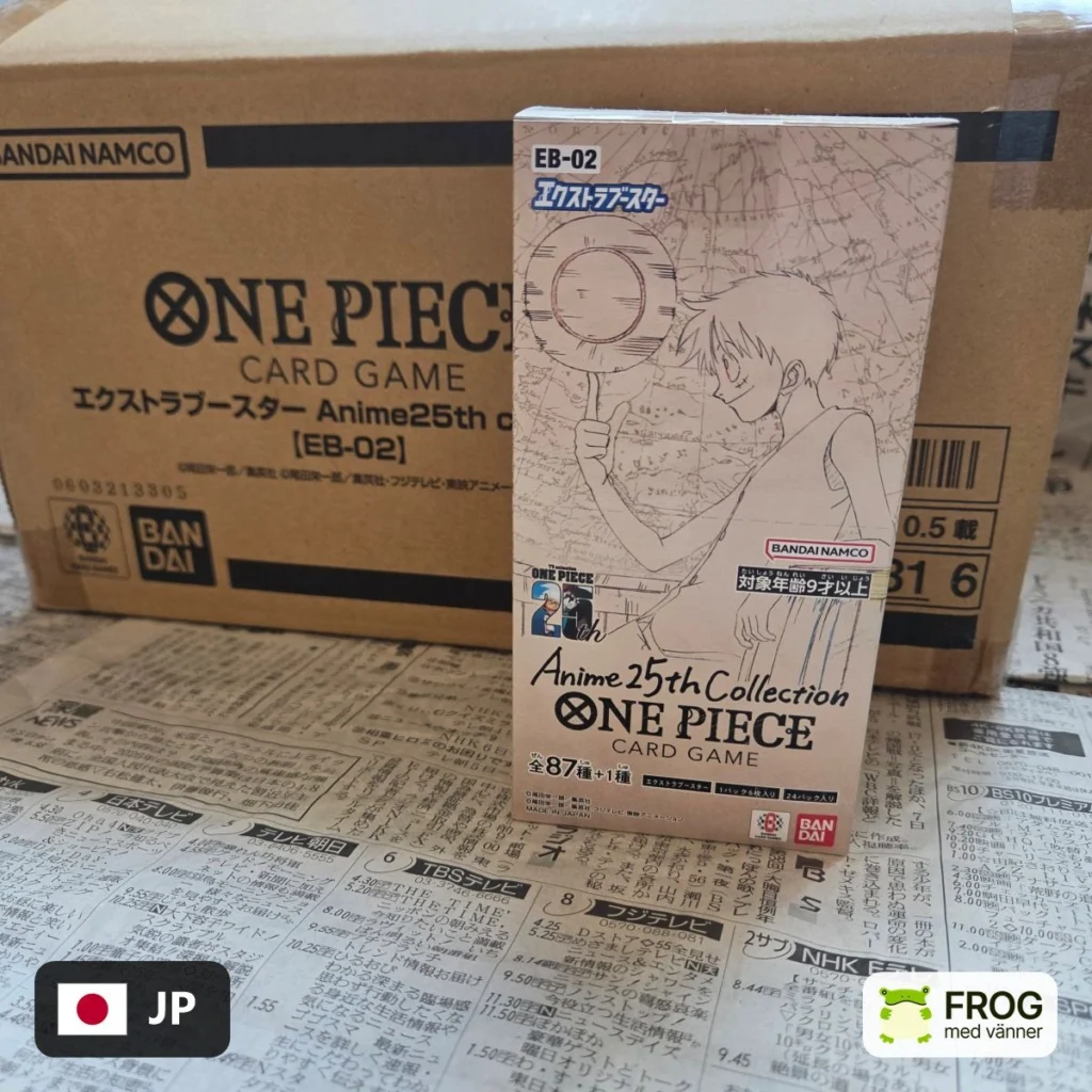 Anime 25th Collection EB02 – Japansk One Piece Booster Box