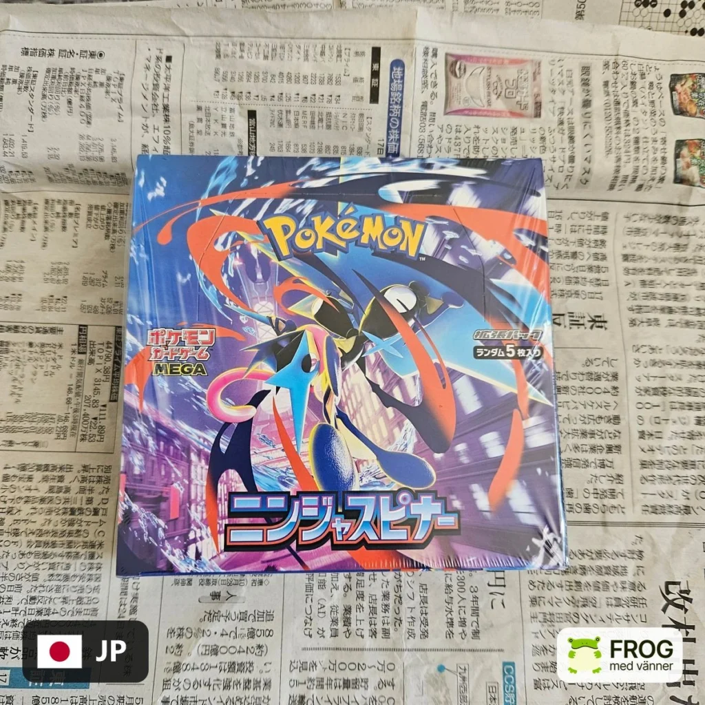 Ninja Spinner m4 – Japansk Pokemon Booster Box