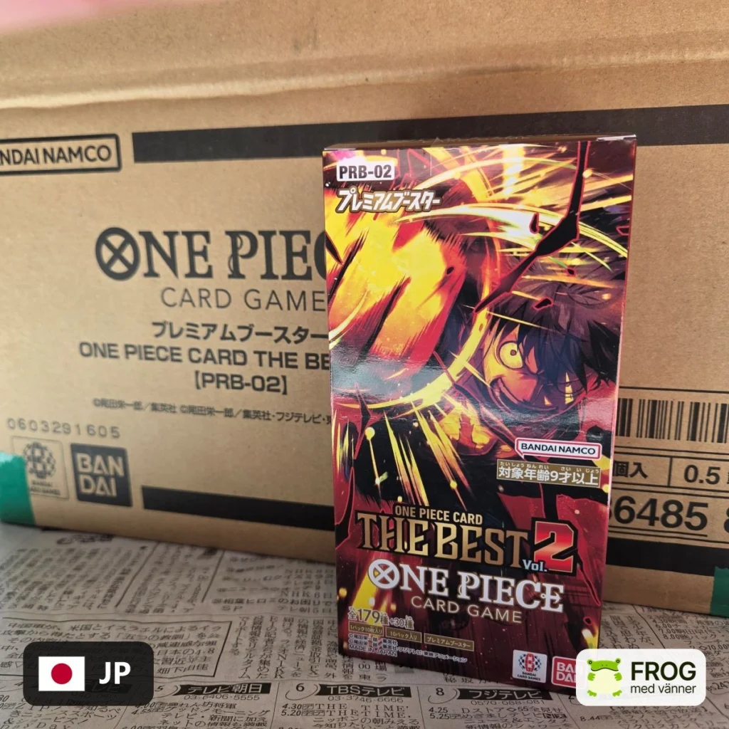 The Best Vol.2 PRB02 – Japansk One Piece Booster Box