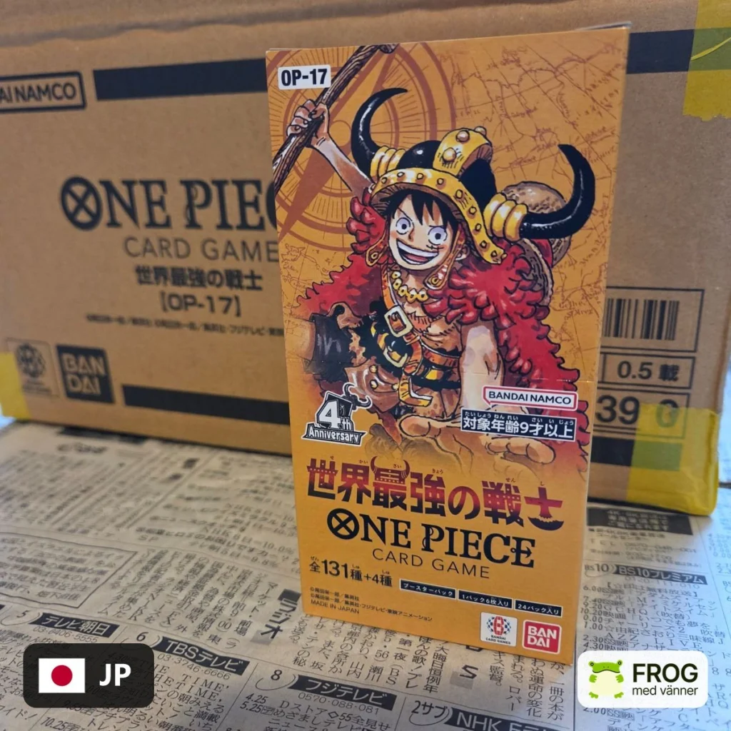 The World's Strongest Warriors OP17 – Japansk One Piece Booster Box
