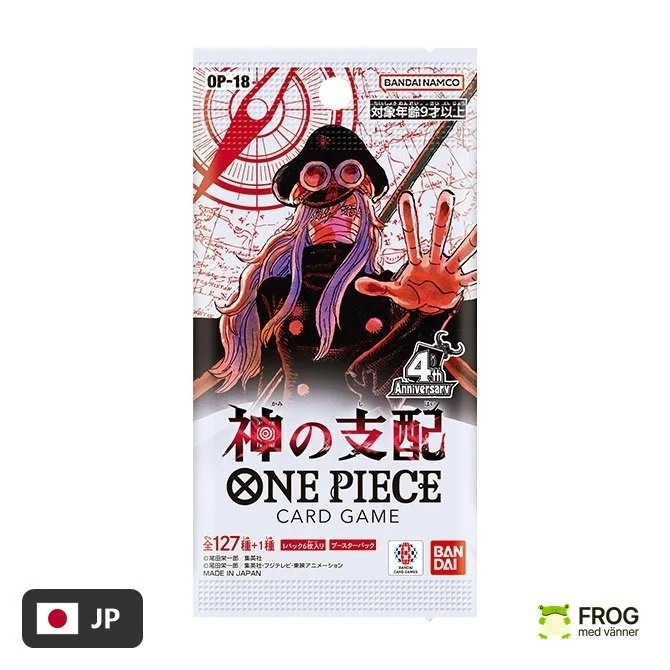 The Dominance of God OP18 – Japansk One Piece Booster Box